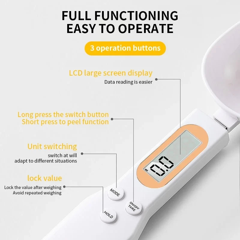 Cute Mini Spoon Scale